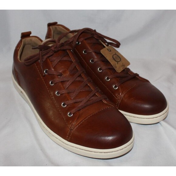 Born Men\'s Tan Leather Allegheny Casual Athletic Sneakers Sz 12 NIB main image 6